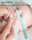 High Quality Baby Manicure Pedicure Kit Nail Clipper Scissor Tweezer File Bear Nasal Aspirator for Newborn Infant Toddler Mint Green